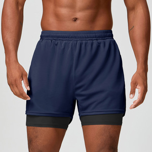 Shorts d'entraînement pour hommes en polyester respirant avec impression par sublimation personnalisée, marque privée OEM - Product Image 4