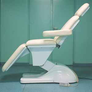 Ensemble de lit de beauté LK blanc pour salon et clinique, lit électrique pour soins du visage avec cadre en métal - Product Image 1