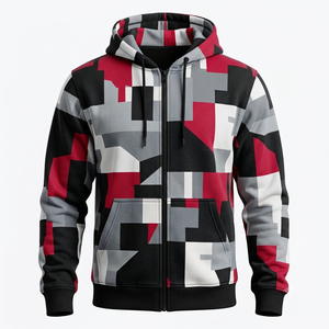 Hoodie de moto unisexe noir personnalisé OEM, homologué CE, grande taille, avec protection, coupe-vent et respirant - Product Image 5