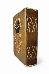 Diario de Tapa Dura de Cuero Ecológico Estilo Vintage, Cuaderno Rectangular con Estampado de Rosas para Hechizos de Brujería, con Correa y Cierre, Estilo Moderno - Product Image 4