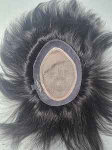 Peluca de Cabello Humano Remy Indio Natural Taz Miraje, Ondulado Natural, Ondulado al Agua, Prótesis Capilar, Parches, Taz Hair BD - Product Image 3