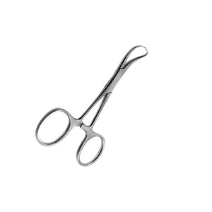 Pinces à serviettes chirurgicales ORTHOTRAC Backhaus en acier inoxydable 14 cm, forceps chirurgicaux de haute qualité, classe II, réutilisables, garantie 1 an - Product Image 1