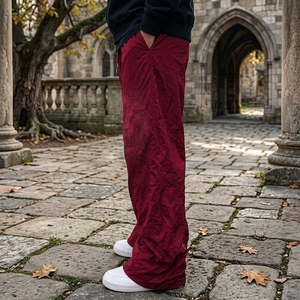Nylon Baggy <b>Trouser</b> <b>Lightweight</b> Performance Bottoms Designed For Outdoor Adventures <b>Walking</b> Training And Modern Everyday Fashion - Product Image 4