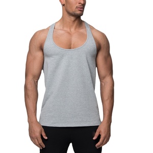 Custom Logo High Quality Men's Tank Top Workout Bodybuilding Fitness Wear Men's Tank Top Made in Pakistan - Product Image 1