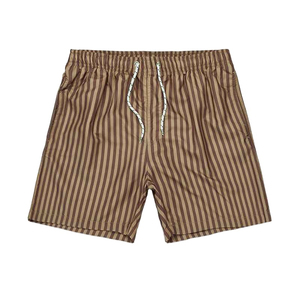 Shorts pour hommes 100 % coton à taille élastique, confortables, décontractés, respirants, avec logo frontal, pour le sport, l'école et le quotidien - Product Image 4