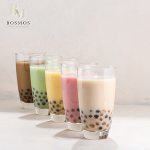 BOCMOS Supplier-1kg ชาบับเบิ้ลไต้หวันที่ได้รับการรับรองฮาลาลผงสตรอเบอร์รี่รสผลไม้บรรจุในถุง - Product Image 3