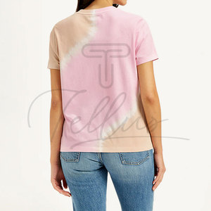 Camiseta Tie & Dye para Mujer, Nueva Llegada, con Logotipo Personalizado, Diferentes Diseños - Product Image 4