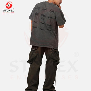 T-shirts tendance pour hommes en gros – Nouvelle collection, 100 % coton de qualité supérieure, coupe oversize, meilleur prix - Product Image 6