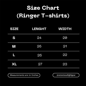 Camiseta Ringer Personalizada Venomous, Tejida con 100% Algodón, Cuello en Contraste Blanco, Cómoda, Estilo Urbano, Unisex, OEM - Product Image 6