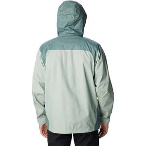 Men's Stylish Winter Warm Coated Windbreaker Jacket with Zipper Closure Hooded <b>Canvas</b> Fabric Front Logo Windbreaker Jacket - Product Image 2