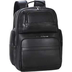 Sac à dos en cuir de vachette de haute qualité pour homme, style vintage, sac de voyage pour ordinateur portable, coutures robustes, design spacieux pour le quotidien - Product Image 2