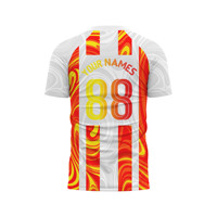 Ropa Deportiva Unisex Personalizada, Camisetas de Fútbol y Running Transpirables sin Costuras con Estampado Vietnamita, Conjunto Funcional con Elasticidad en Cuatro Direcciones