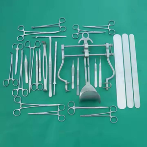 Premium Basic Stainless Steel Laparotomy Surgery Set 84 Pieces Abdominal Surgical <b>Instruments</b> Reusable High-<b>Temperature</b> - Product Image 2