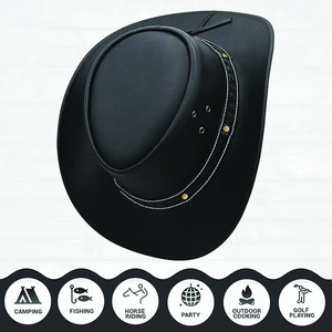 Sombrero de Vaquero Estilo Australiano Vintage de Ala Ancha para Hombre, Marca Advantage Impex, Diseño y Logotipo Personalizados de Primera Calidad - Product Image 3