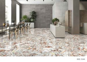 Azulejos arquitectónicos de porcelana con acabado iris en tamaño 60x120cm 600x1200mm 24x48 para áreas elegantes de paredes y pisos interiores. - Product Image 4