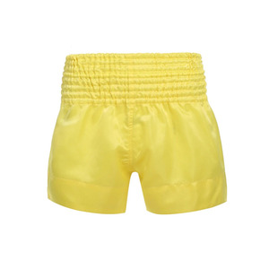 Pantalones Cortos de Muay Thai y Kick Boxing Personalizados de Tallas Grandes, Estilo Urbano, Diseño Sólido, 100% Poliéster Satinado, Impresión por Transferencia de Calor - Product Image 5