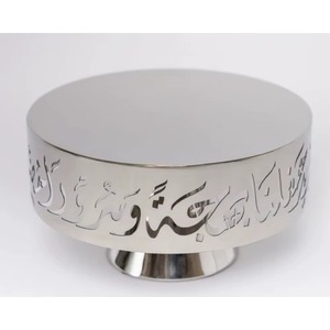 Support rotatif à gâteau en acier de haute qualité, écologique, moderne et personnalisable, avec couteau, pour la pâtisserie - Product Image 4