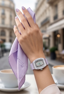 Reloj Mecánico de Lujo para Mujer 2025, de Cerámica y Acero Inoxidable, Cristal de Zafiro, Correa de Caucho, Alta Calidad, Resistente al Agua - Product Image 3