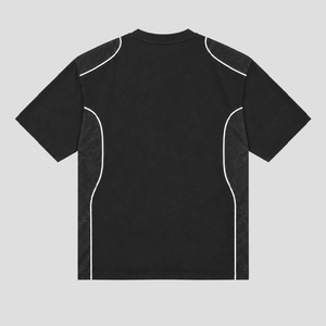 <b>Mens</b> <b>Black</b> <b>Short</b> <b>Sleeve</b> T-<b>Shirt</b> Front Blank Sporty Design Quick Dry Mesh O-Neck Regular Fit Knitted 100% Cotton - Product Image 2