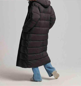 Blouson matelassé de luxe pour homme automne-hiver 2025, col montant, logo frontal, fermeture éclair, imperméable, coupe-vent, épais, en softshell - Product Image 2