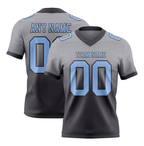 Camiseta de fútbol con cuello en V para hombre, estampado sublimado, malla transpirable, manga corta, ropa deportiva para adultos, camiseta de fútbol con cuello en V para hombre - Product Image 2