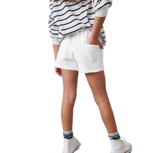 Shorts de Mezclilla Cómodos para Mujer, Tela al por Mayor, Personalizables, Muestra Gratis, Mejor Calidad - Product Image 3