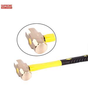 ค้อนทองเหลืองคุณภาพสูงพร้อมด้ามไฟเบอร์กลาส ทนทาน ไม่เกิดประกายไฟ ค้อนทุบงานหนัก เกรดอุตสาหกรรม ปลอดภัย มาตรฐาน OEM - Product Image 3