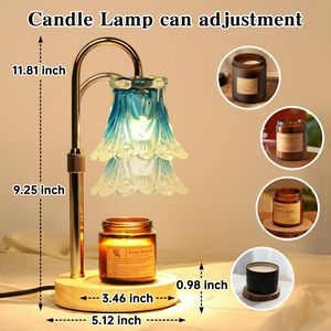 Regalos de Navidad y Cumpleaños para Mamá, Lámpara Calentadora de Velas Eléctrica con Regulador de Intensidad, Calentador de Fragancias con Temporizador para el Hogar - Product Image 4