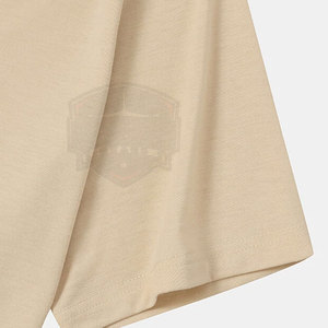 T-shirts décontractés d'été pour hommes personnalisables de haute qualité en gros - Polyester/Coton respirant et écologique à manches courtes pour activités sportives - Product Image 4