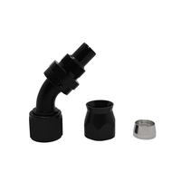 Anlux Nouveaux raccords de tuyau pivotants en PTFE de haute performance avec embouts en aluminium pour la rénovation/amélioration des systèmes de carburant AN3-AN20