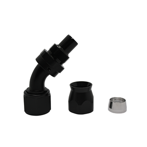 Extremos de manguera giratoria de PTFE de rendimiento de alta calidad Anlux, accesorio de aluminio para reacondicionamiento/actualización del sistema de combustible, - Product Image 5