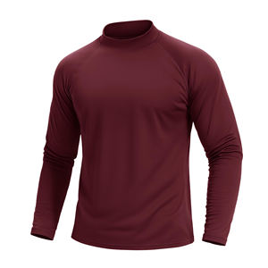 Camisetas de Compresión para Hombre, Manga Larga, Capa Base para Gimnasio, Ajuste Ceñido, Absorbe la Humedad, Ropa Deportiva para Correr y Levantar Pesas - Product Image 1