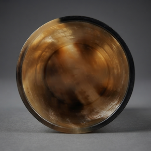 Vaso de cuerno de búfalo natural pulido, ecológico y artesanal, estilo rústico, de REHMAN CRAFT - Product Image 6