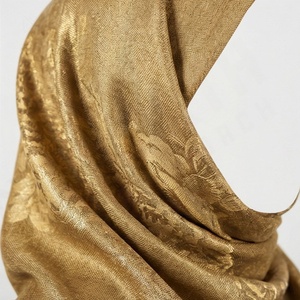 Bufanda de Pashmina con Jacquard de Peonías de Lujo para Mujer, Hiyab de Otoño de Alta Calidad, Estilo Étnico, Chal con Borlas, Suave y Transpirable, Cobertura para la Cabeza Premium - Product Image 4