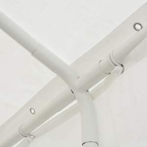 เต็นท์งานเลี้ยงขนาดใหญ่สีขาวทำจากโพลีเอทิลีนพร้อมโครงเหล็กเคลือบผงสำหรับงานแต่งงานและงานปาร์ตี้ - Product Image 5