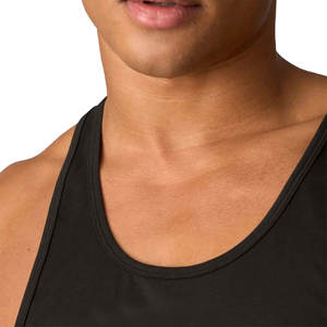 Débardeurs Homme en Coton Épais Sans Manches pour Musculation, Gym, Fitness, Course à Pied, Décontracté, Côtelé, Couleur Unie, Logo Personnalisé - Product Image 3