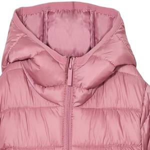 Veste d'hiver personnalisée pour filles, fermeture éclair, imperméable, respirante, rembourrée de duvet de canard blanc, rose, pour les activités de plein air des enfants - Product Image 6