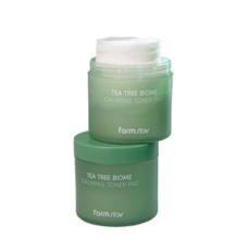 Farmstay Tea Tree Biome Toner Pads 140ml 70 Fogli 2 Confezioni in Offerta Trattamento Acne Ingredienti Erboristici - Product Image 1