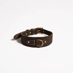 Collier pour chien en cuir personnalisé de qualité supérieure, fabrication en gros et étiquetage privé par Divine International - Product Image 2