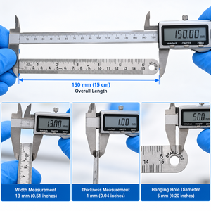 Règle dentaire en acier inoxydable ZetomedPro - Product Image 5