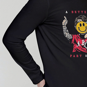 T-shirts pour hommes à manches longues, chemises de baseball et t-shirts décontractés pour hommes avec différents styles et impression personnalisée - Product Image 5