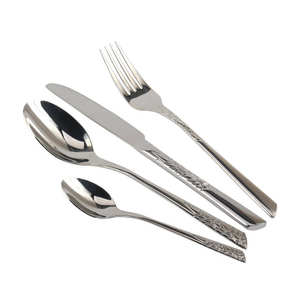 Ensemble de couverts en acier inoxydable de luxe moderne |   Vaisselle haut de gamme pour événements, hôtels et restaurants - Product Image 4