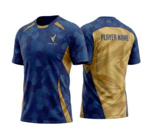 เสื้อฟุตบอลคลาสสิควินเทจแบบสั่งทำพิเศษ ระบายอากาศได้ดี แห้งเร็ว น้ำหนักเบา แขนสั้น เสื้อแข่งฟุตบอลฤดูร้อนสไตล์เรโทร เสื้อกีฬา 100% - Product Image 1