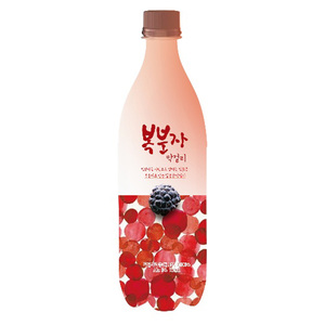 [Millenary Brewery] Sterilized makgeolli raspberry makgeolli Traditional Korean Rice Wine Sweet Fruit Flavor <b>Beverage</b> - Product Image 1