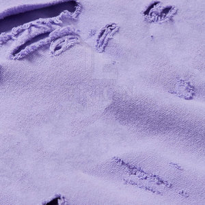 Sweats à capuche déchirés élégants pour hommes, coupe ample, pour usage extérieur - Product Image 5
