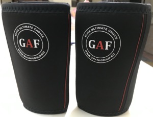 สนับเข่า GAF แบบระบายอากาศได้ดี ทนทานต่อการสึกหรอ พร้อมแรงกดกระชับ ผลิตจากยางธรรมชาติและ PVC สำหรับยกน้ำหนักและสควอท สำหรับผู้ชาย - Product Image 6