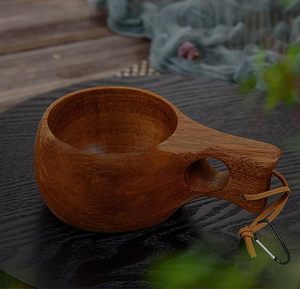 Taza Kuksa Premium de Bajo Precio, Hecha a Mano, de Madera, para Café, Ideal para Camping, Senderismo y Viajes, por M/S SHAAD HANDICRAFTS - Product Image 4