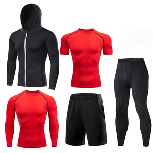 <b>Men</b>’s <b>Compression</b> Wear Set Professional Sports <b>Compression</b> Outfit <b>for</b> <b>Men</b> Designed <b>for</b> Muscle Support Blood Circulation - Product Image 5