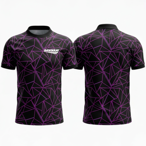 Breathable Dry Fit Sublimation T-Shirt for Promotional Wear | <b>Men</b> Women Sizes | Short Sleeve Front Logo Lightweight Quick Dry - Product Image 4