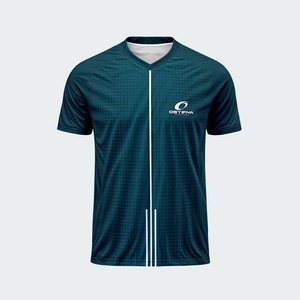 Camiseta de Fútbol 100% Poliéster con Estampado por Transferencia Térmica, Manga Corta, Cuello en V, Logotipo Frontal, Nombre del Equipo Personalizado, Transpirable, Secado Rápido 2026 - Product Image 5
